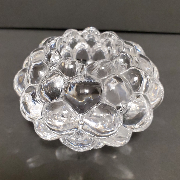 Orrefors Crystal Raspberry Candle Holder - Picture 4 of 12